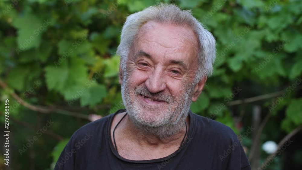 Portrait of cheerful rural man Portrait of cheerful rural man