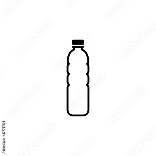 Bottle Of Water Icon Template Vector Design Illustration - Vector