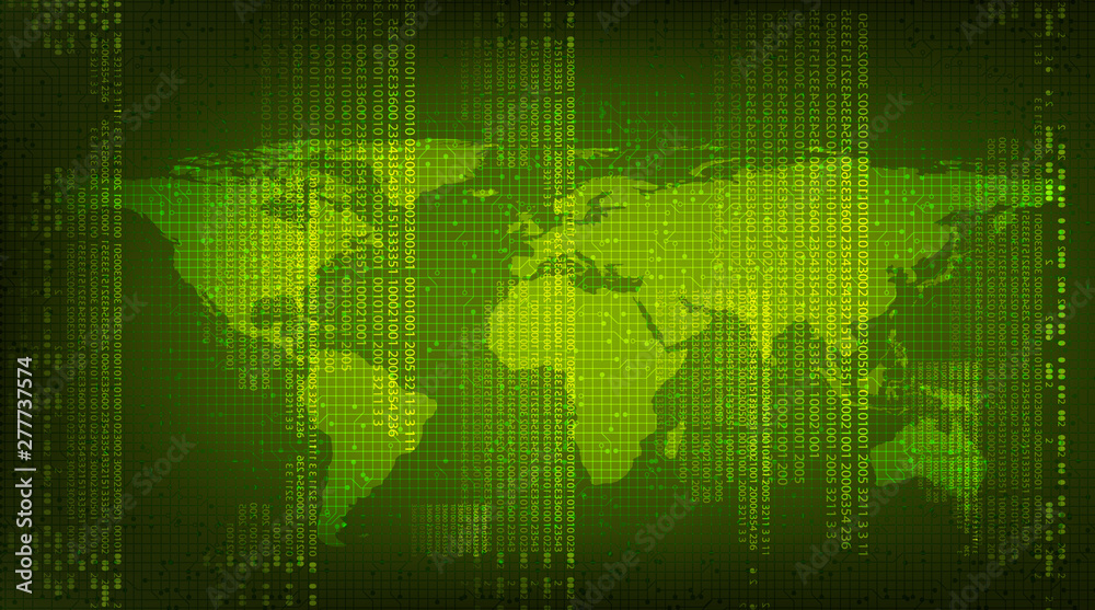 Cyber Digital Global on Green Technology Background,Virus and Hacker Concept design,Vector Illustration. Cyber Digital Global on Green Technology Background,Virus and Hacker Concept design,Vector Illustration.