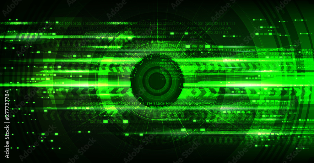 Eye Camera Cyber Hi-tech on Future Green Technology Background,Camera Security and Robot Concept design,Vector Illustration. Eye Camera Cyber Hi-tech on Future Green Technology Background,Camera Security and Robot Concept design,Vector Illustration.
