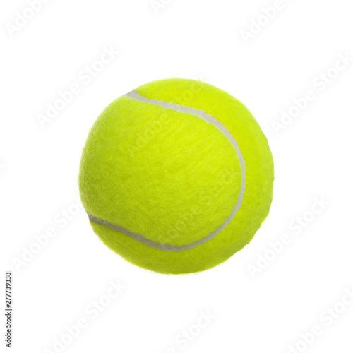 tennis ball isolated on a white background. © Alekss