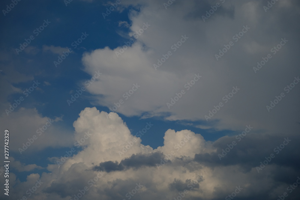 cloud sky blue background white nature