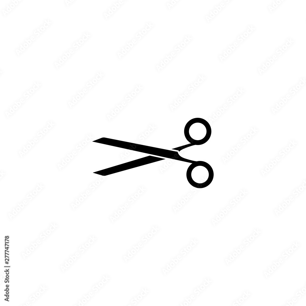 scissor cutting icon template vector - vector scissor cutting icon template vector - vector