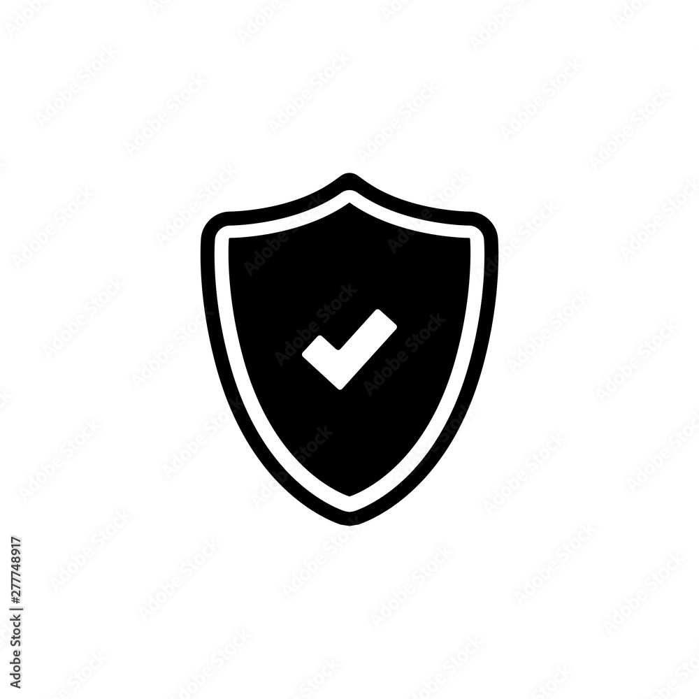 shield icon template vector illustration - vector shield icon template vector illustration - vector