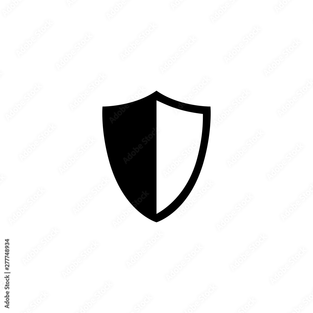 shield icon template vector illustration - vector shield icon template vector illustration - vector