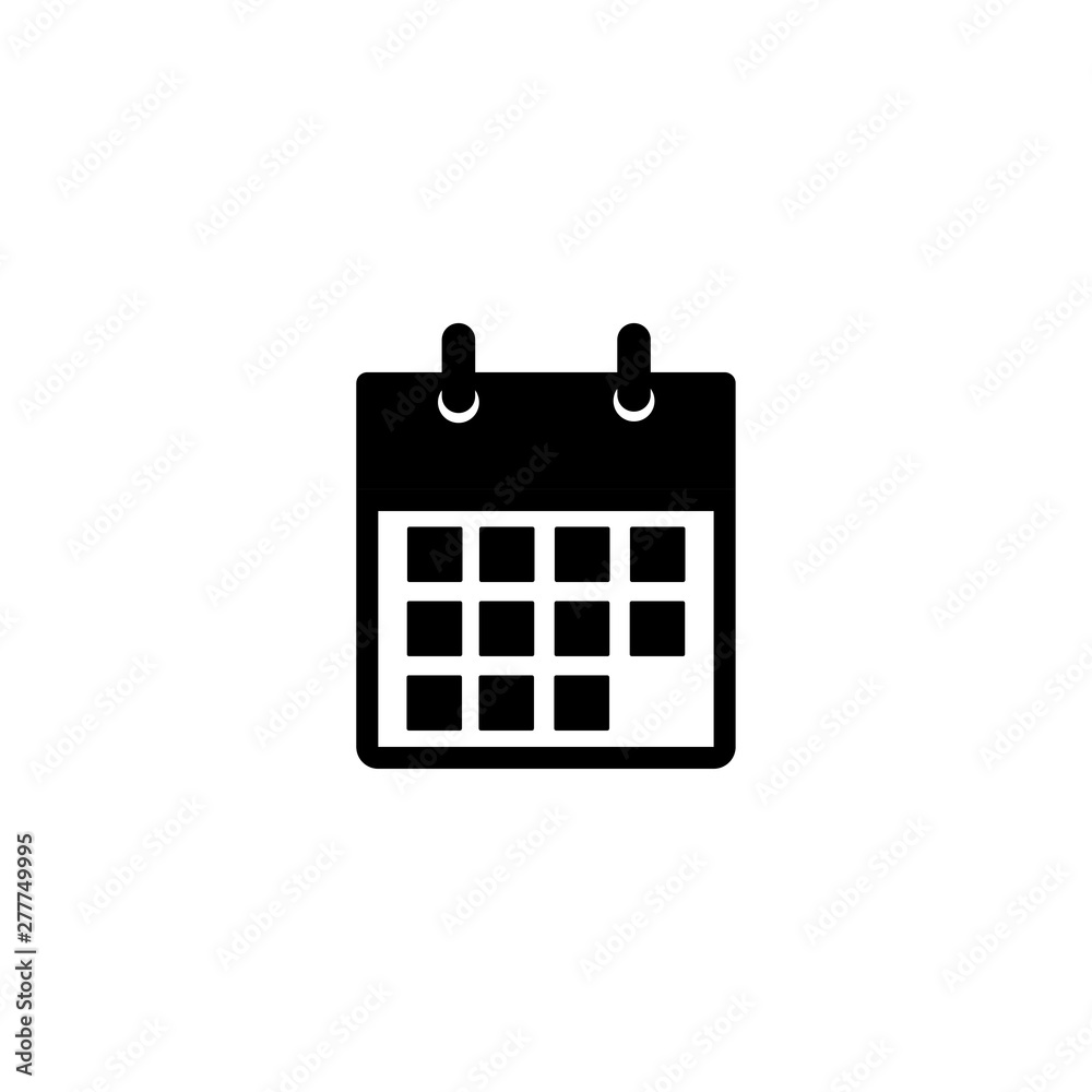calendar icon template vector design - vector calendar icon template vector design - vector