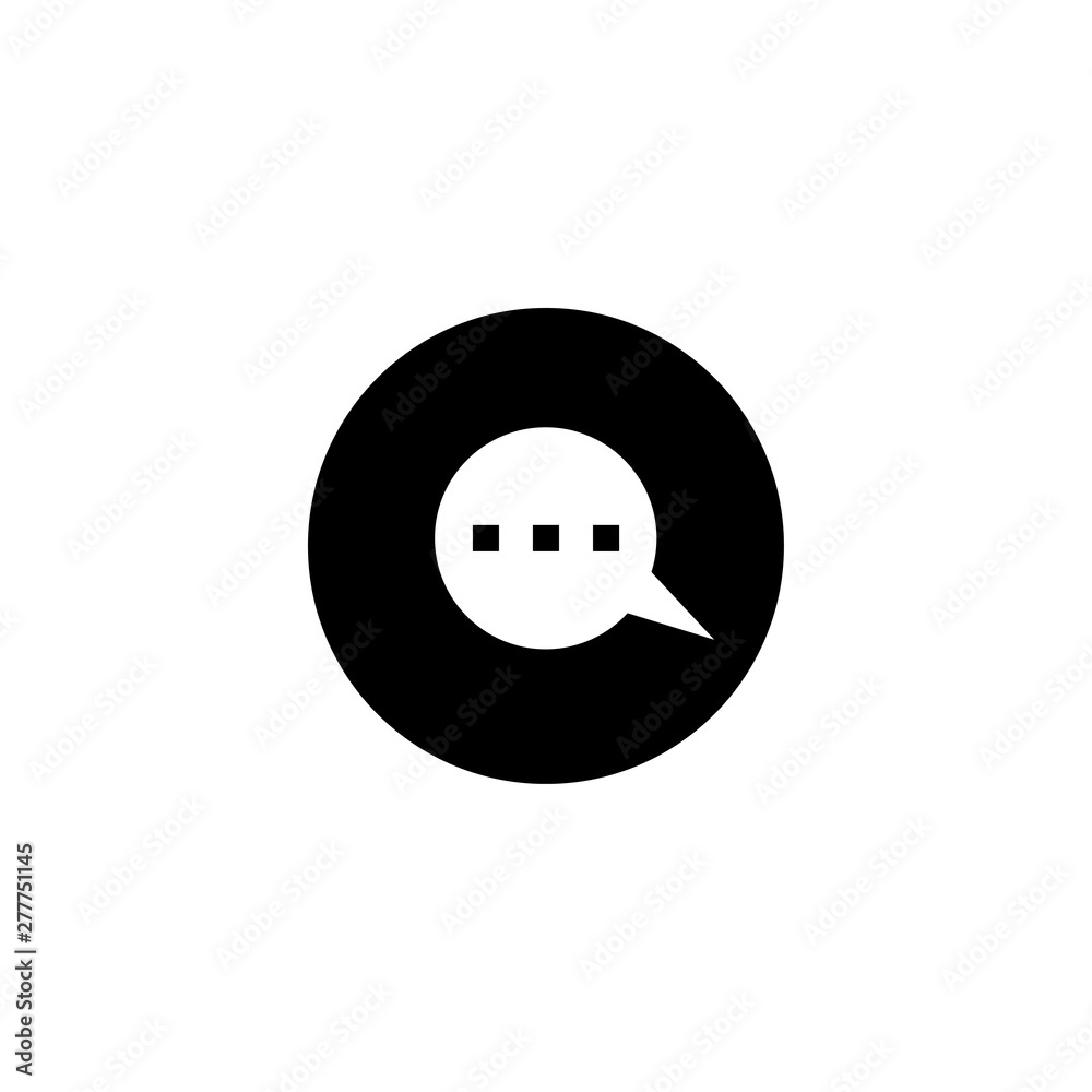 chat communication icon illustration design vector - vector chat communication icon illustration design vector - vector
