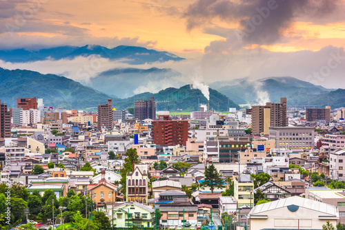 Tottori, Japan Downtown Skyline