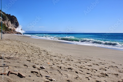 Strand Malpasso - Varigotti - Liguria - Italien  photo