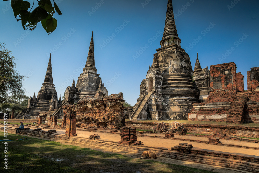 Ayutthaya, Wat Phra Ram, Tempel Historical Park Thailand