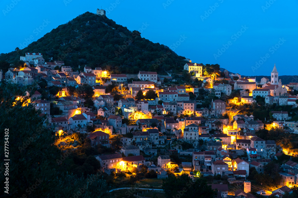 Lastovo old town, Lastovo island, Croatia