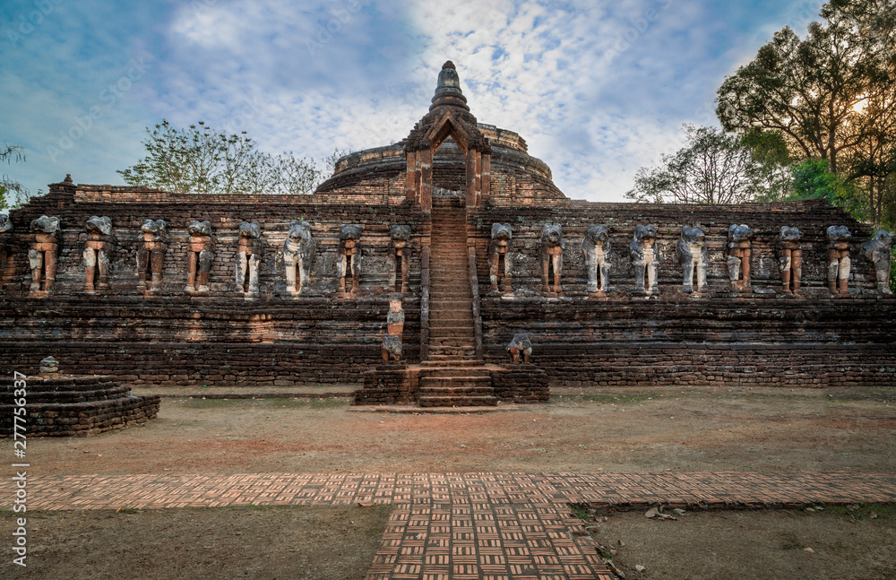 Kamphaeng Phet Historical Park in Thailand