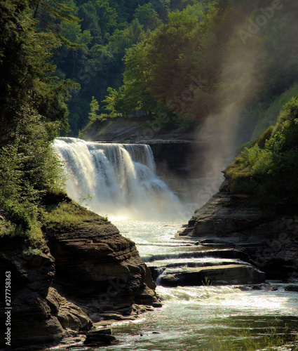 Letchworth Falls State Park in upstate New York
