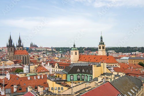 Panorama of Prague the capital of the Czech Republic. © sapsan777