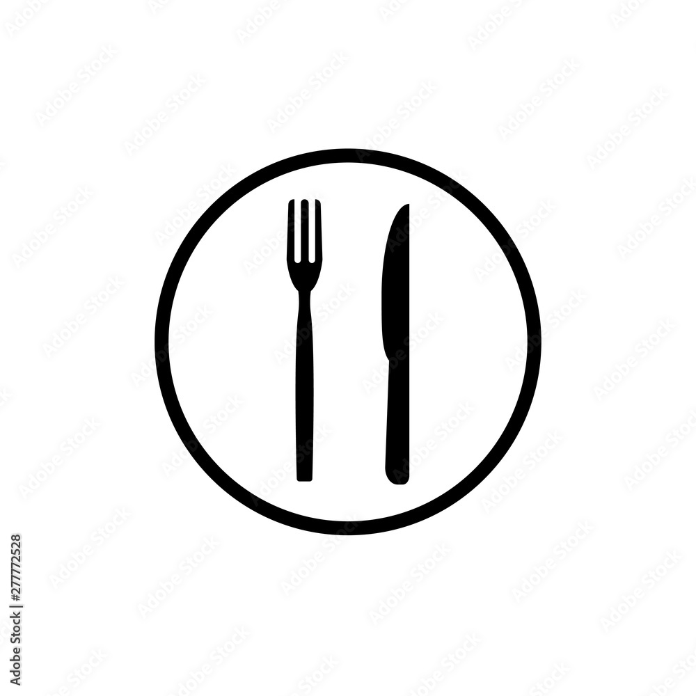 restaurant symbol icon template vector illustration - vector restaurant symbol icon template vector illustration - vector