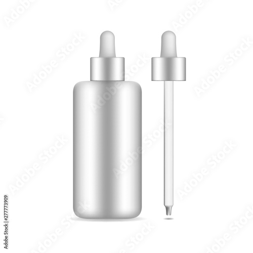 Set of tubes template for cosmetics, cream or medical ointment. Realistic vector mockup isolated on white background. Clear plastic and frosted glass.