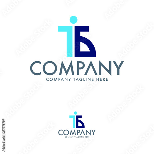 Letter TB and BT Logo Design Template