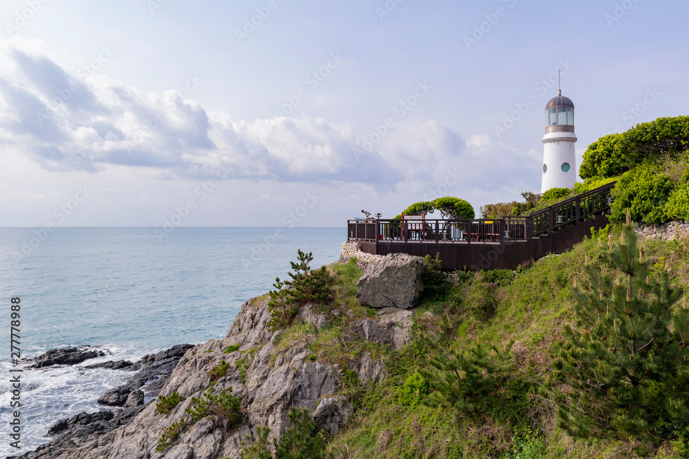 Old lighthouse in Haeundae area