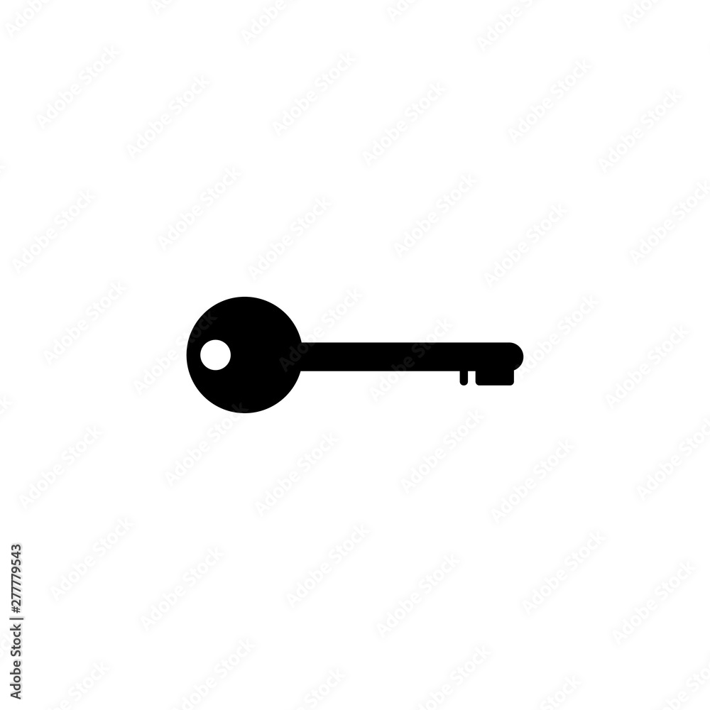 Key icon template vector illustration - vector Key icon template vector illustration - vector