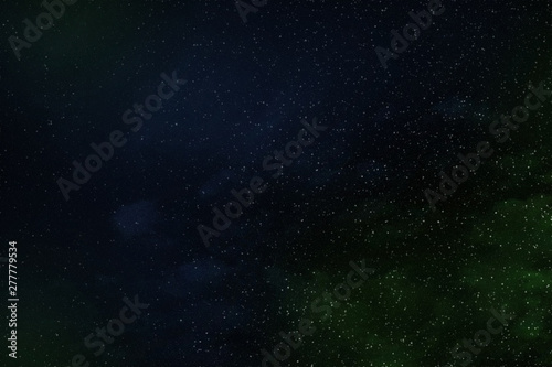 Abstract background texture of distant star space and multicolored nebula  illustration.