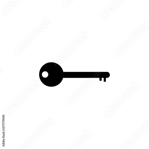 Key icon template vector illustration - vector