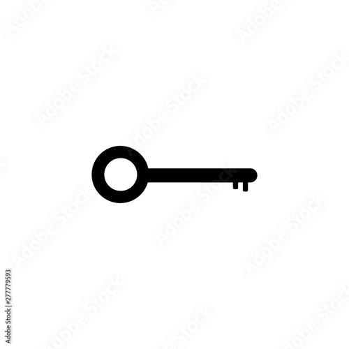 Key icon template vector illustration - vector