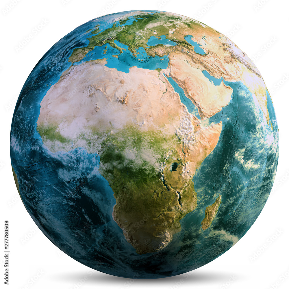 Planet Earth globe