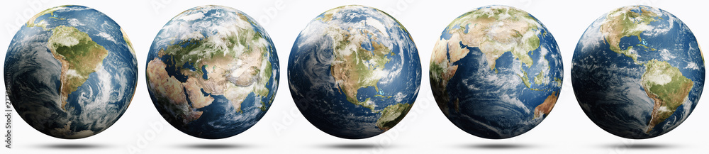 Planet Earth ecology concept set