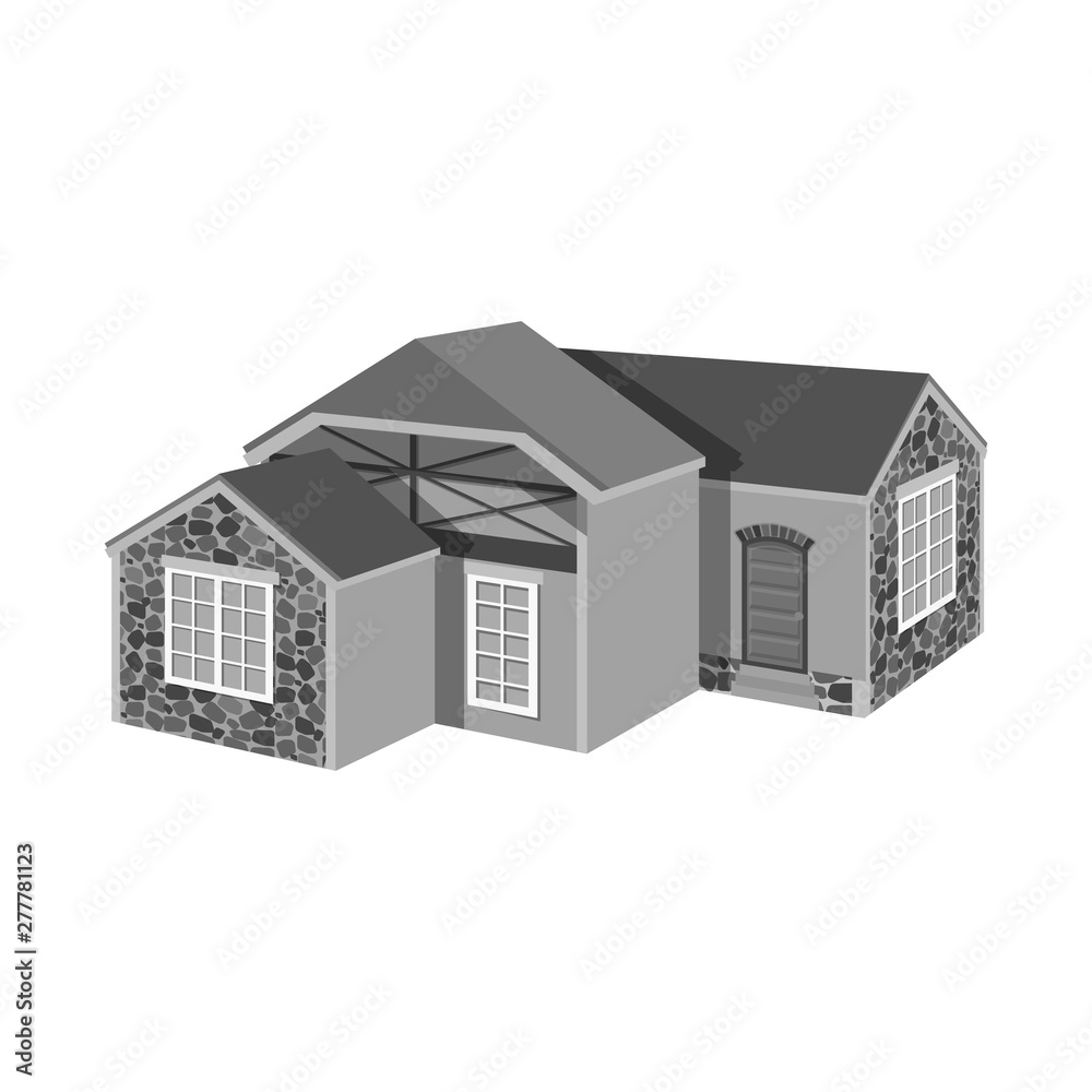 Vector illustration of house and residential icon. Collection of house and big vector icon for stock. Vector illustration of house and residential icon. Collection of house and big vector icon for stock.