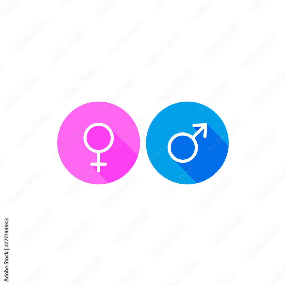 gender symbol icon template vector illustration - vector gender symbol icon template vector illustration - vector