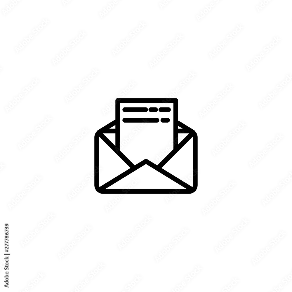 mail symbol icon design template vector illustration mail symbol icon design template vector illustration