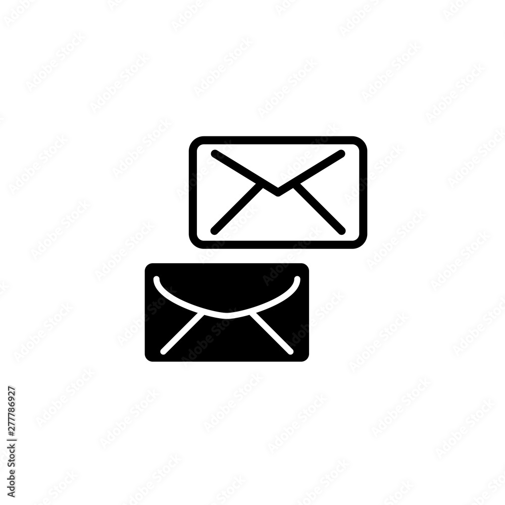 mail symbol icon design template vector illustration mail symbol icon design template vector illustration