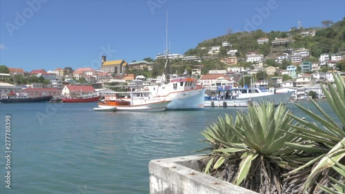 The colourful Carenage, St. George's, Grenada, Windward Islands, West Indies, Caribbean, Central America photo