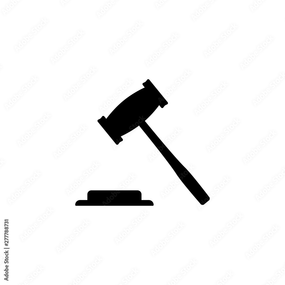 gavel judge symbol icon template illustration vector gavel judge symbol icon template illustration vector