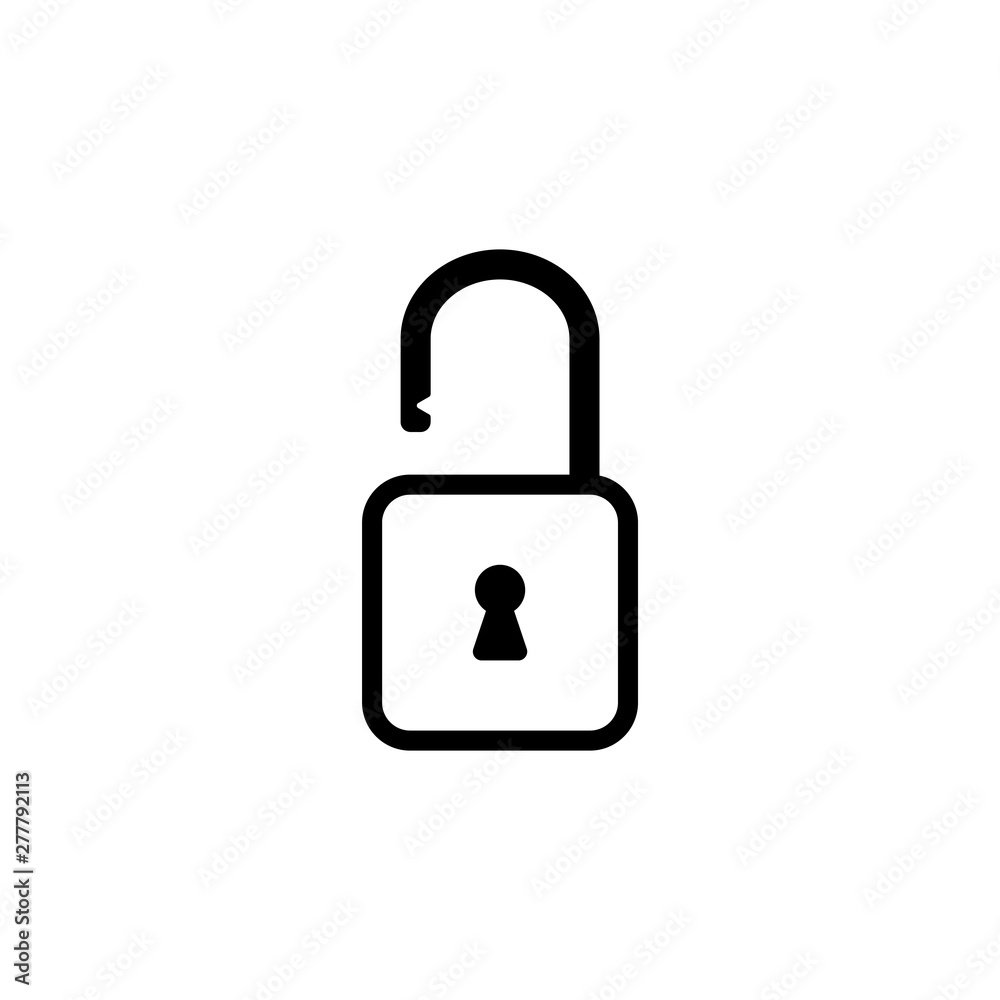 padlock design icon template illustration vector padlock design icon template illustration vector