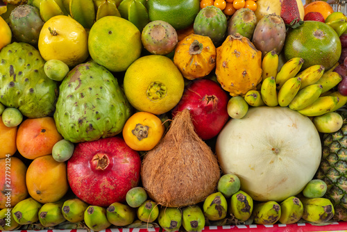 Fototapeta Naklejka Na Ścianę i Meble -  Exotic fruits display