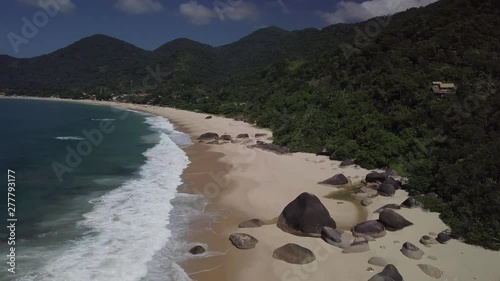 Paraty, Cepilho Beach in Rio de Janeiro, Brazil photo