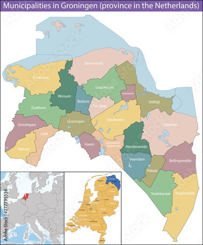 Groningen is a province of the Netherlands