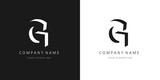 g logo, modern design letter character