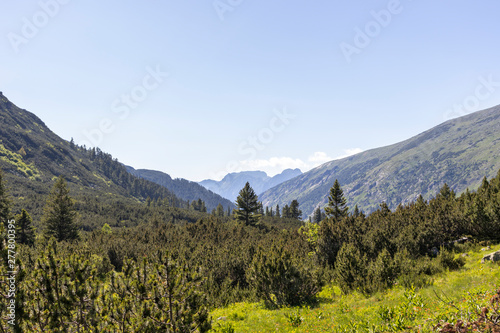 Landscape near The Fish Lakes, Rila mountain, Bulgaria