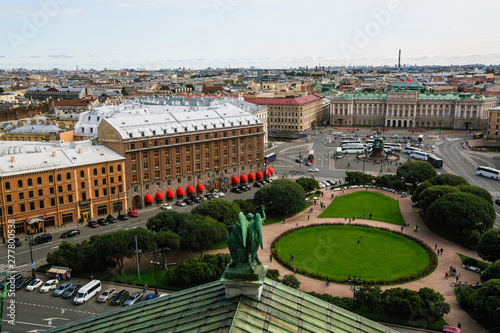 View from St. Isaac's Cathedral in St.Petersburg - Russia. © De Visu