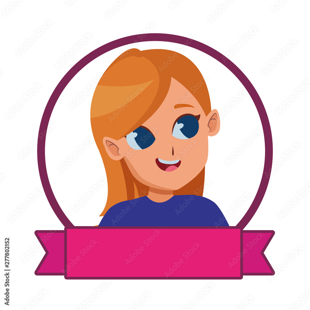 girl smiling and happy cartoons girl smiling and happy cartoons