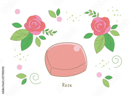 薔薇の石鹸