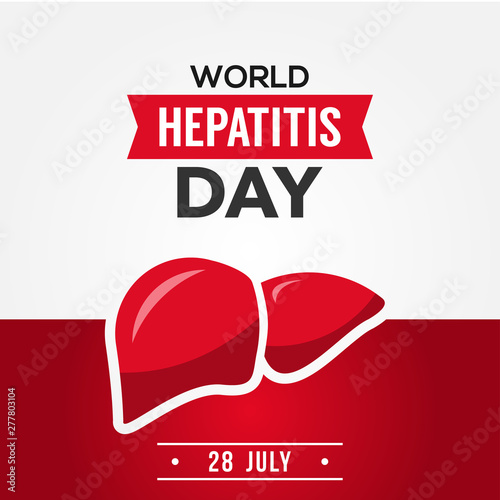 World Hepatitis Day Vector Design Template