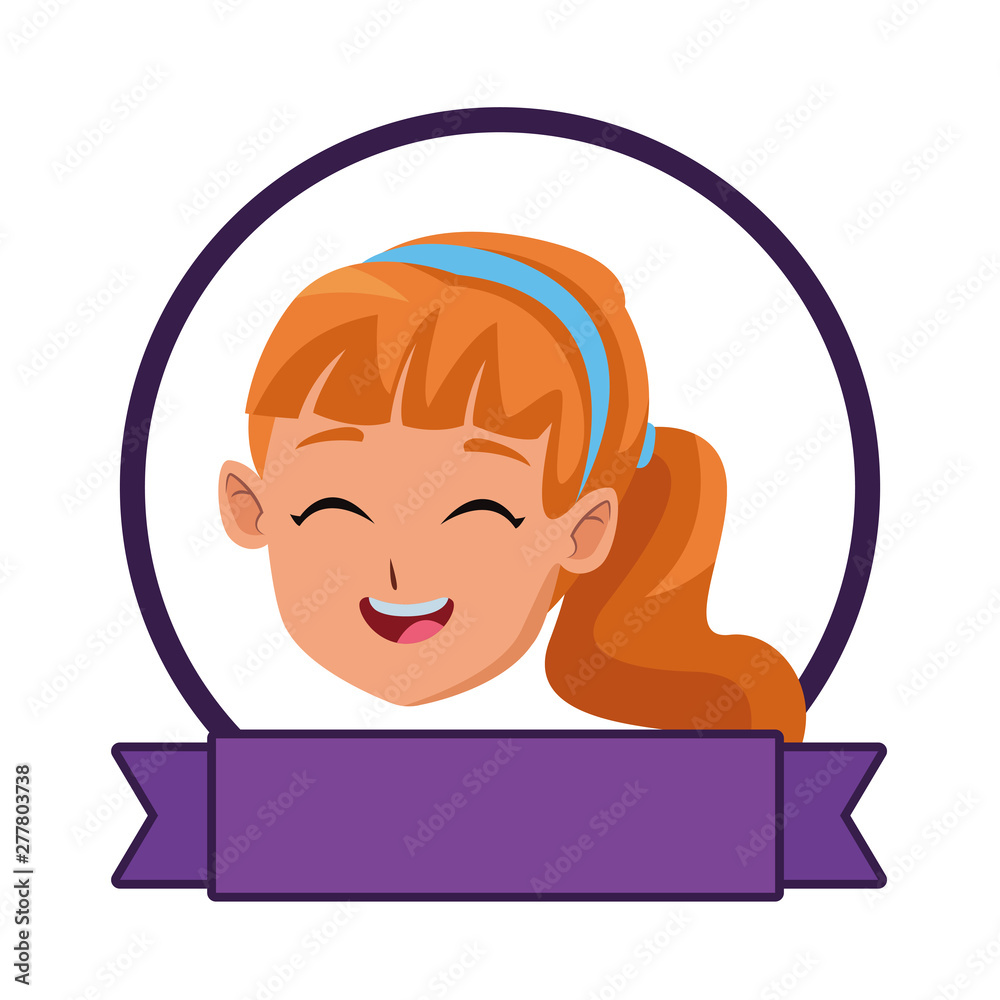 girl smiling and happy cartoons girl smiling and happy cartoons