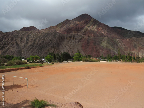 Cancha de futbol en Jujuy