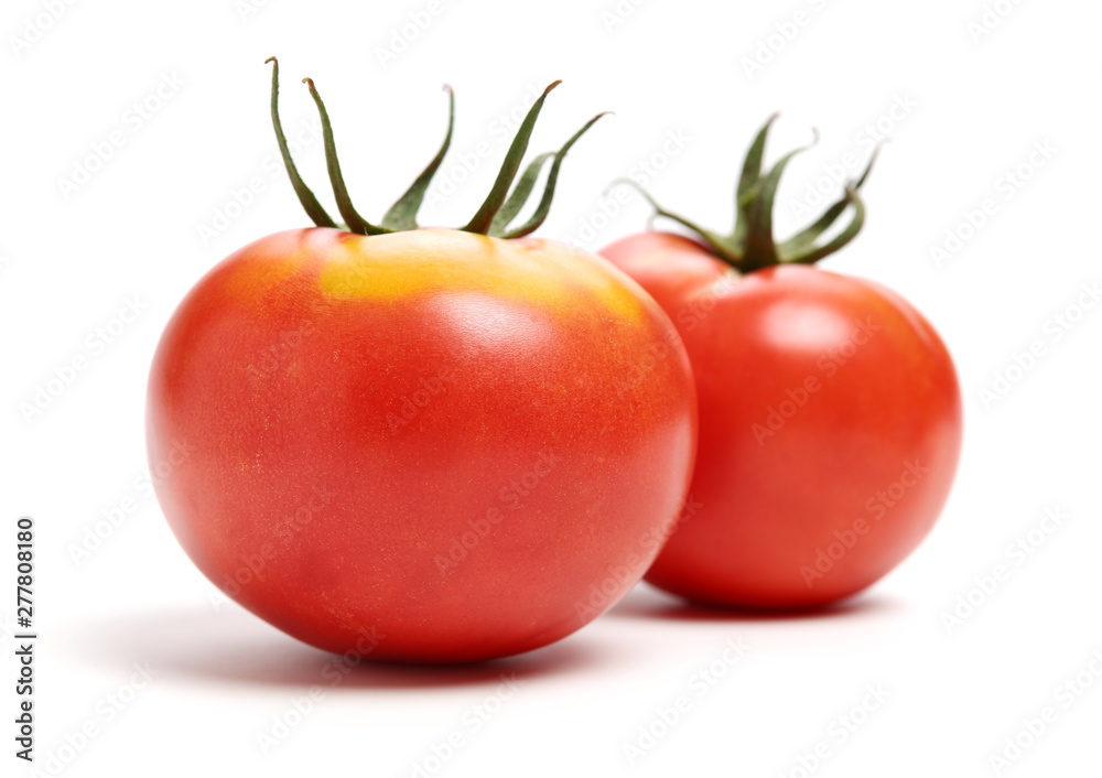 fresh tomato isolated on white background fresh tomato isolated on white background