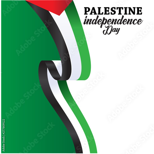 Palestine Happy independence day Background