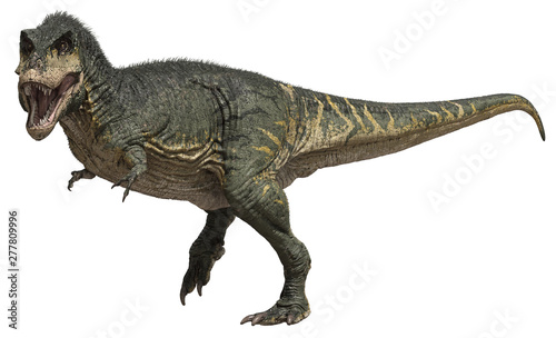 3D rendering of Tyrannosaurus Rex.