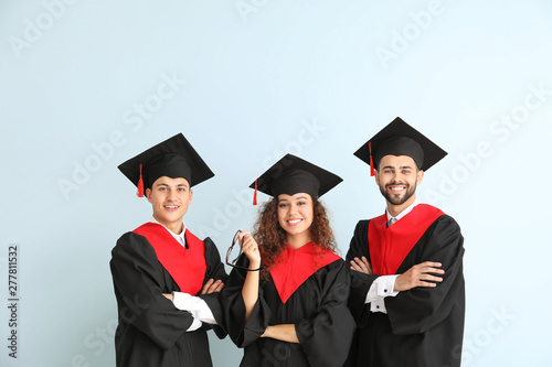 Young students in bachelor ...